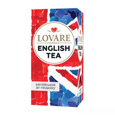 ТМ LOVARE Trevel English tea пакетований 24 по 2 г